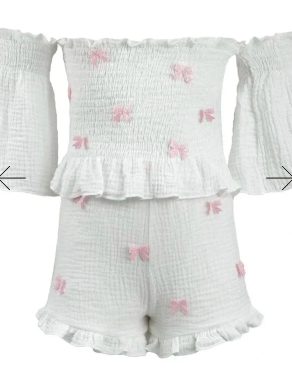 NWT Lola + The Boys Hailey Bow Set 2T